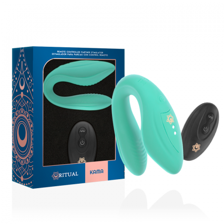 Vibrator Ritual Kama cu Telecomanda, Silicon Hipoalergenic, 10 Moduri de Vibratie, Reîncarcabil [2]