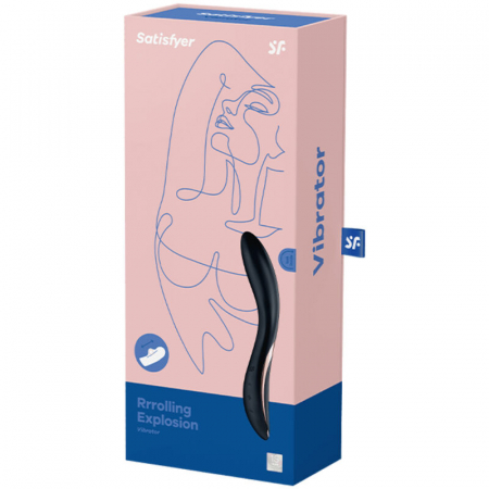 Vibrator Satisfyer Rrrolling Explosion pentru Stimularea Punctului G cu Vibratii si Bile Mobile [5]