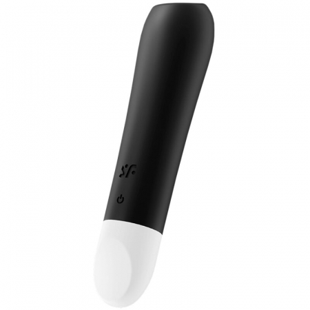 Mini vibratoare - Vibrator Satisfyer Ultra Power Bullet 2 cu 12 Functii, Negru, Stimulare Intensa Clitoris, Rezistent la Apa, Silicon Medical