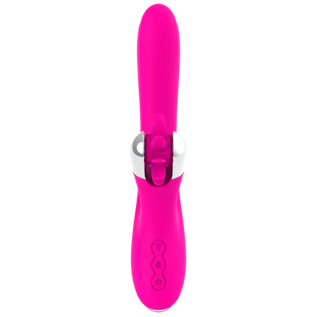 Vibrator și Rotator Diversia Bunny Vibrating - 7 Moduri Vibratii, Stimulare Clitoris, USB, 24 cm [6]