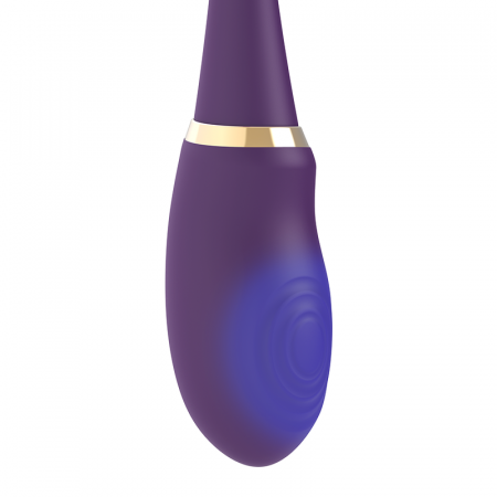 Vibrator Treasure Dual Inteligent cu 10 Moduri Vibratie, Dubla Penetrare Hands-Free si Control de la Distanta, Silentios, Reincarcabil [2]