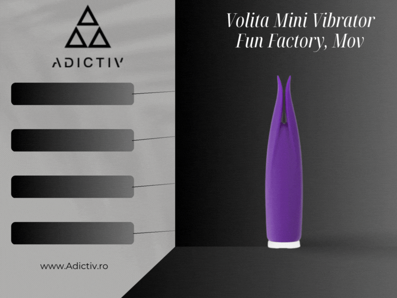 Volita Mini Vibrator cu Miscare Orgasmica, Compact si Versatil [1]
