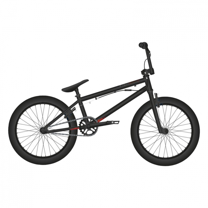 Bicicleta BMX Fishbone P2000 – 20 inch, Negru