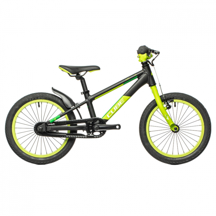 Bicicleta Copii Cube 160 – 16 Inch, Negru-Verde