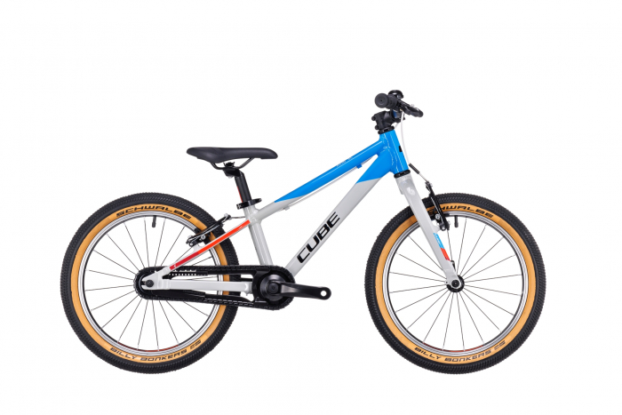 Bicicleta Copii Cube Cubie 180 SLX 2023 – 18 Inch, Albastru-Gri