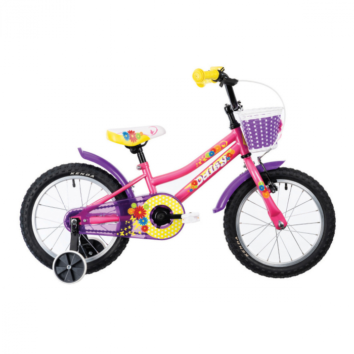 Bicicleta Copii Dhs 1602 – 16 Inch, Roz