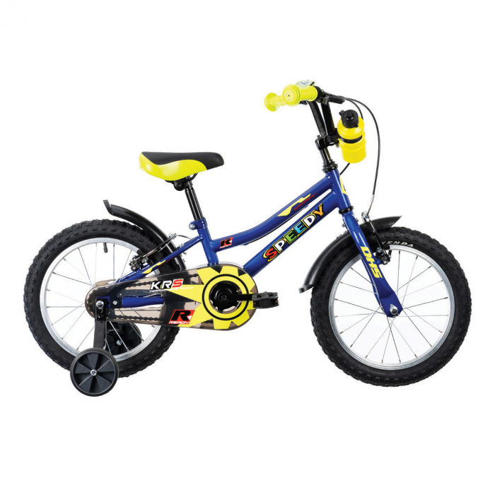 Bicicleta Copii Dhs 1603 – 16 Inch, Albastru