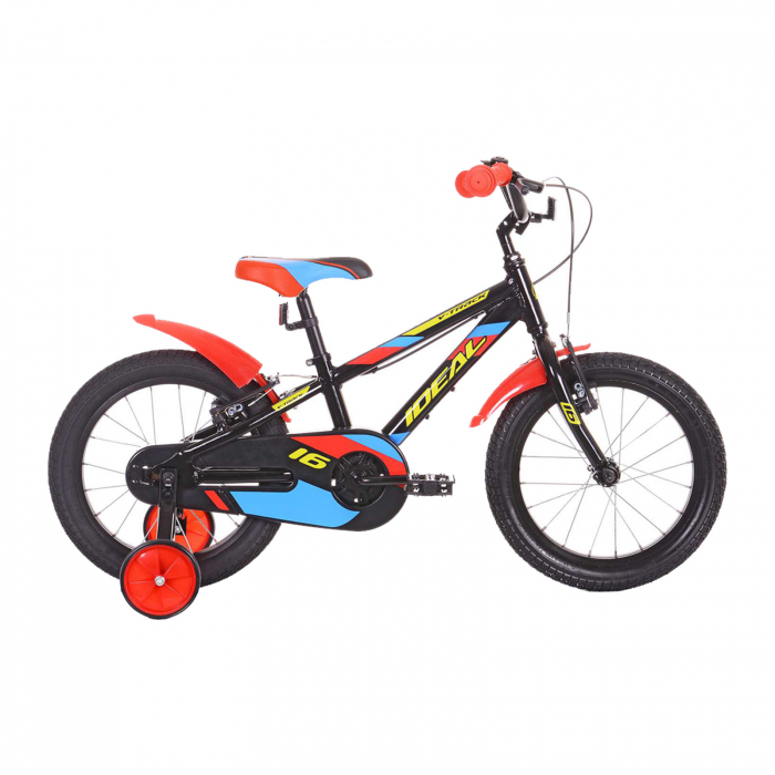 Bicicleta Copii Ideal V-Brake – 14 Inch, Negru