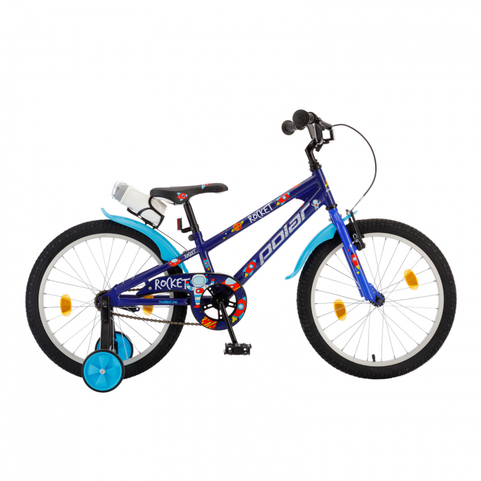 Bicicleta Copii Polar Rocket – 20 Inch, Albastru