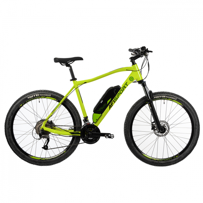 Bicicleta Electrica Afisport M17 – 27.5 Inch, L-XL, Verde