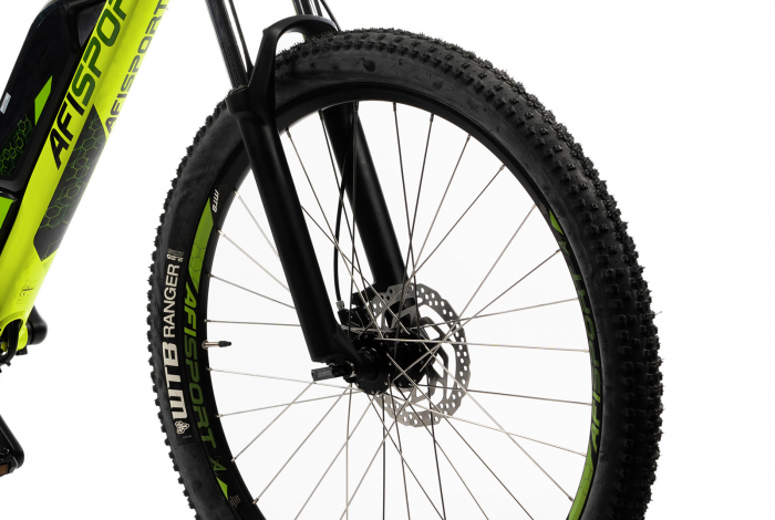 Bicicleta Electrica Afisport M17 - 27.5 Inch, L-XL, Verde [7]