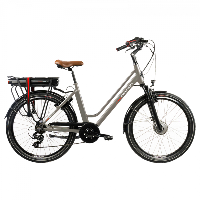 Bicicleta Electrica Devron 26120 - 26 Inch, M, Gri - Cumpar-online.ro