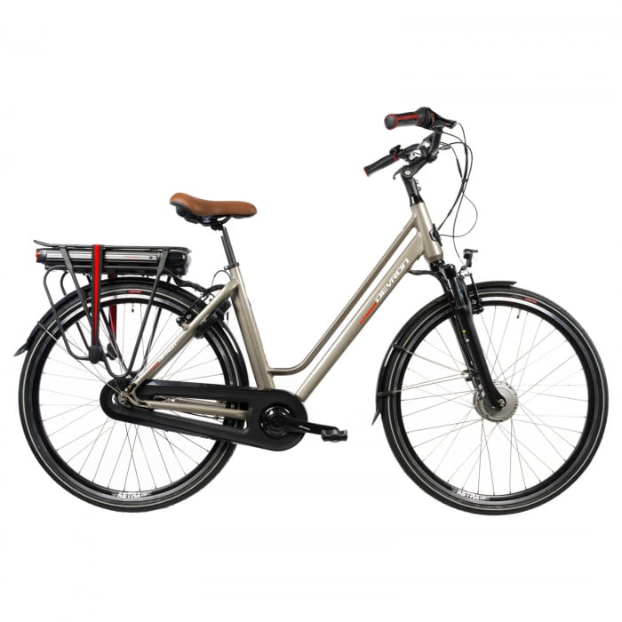 Bicicleta Electrica Devron 28122 2020 - 28 Inch, L, Gri - Cumpar-online.ro