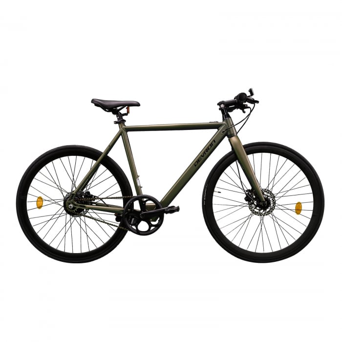 Bicicleta Electrica Devron 28165 Fixie - 28 Inch, XL, Verde - Cumpar-online.ro