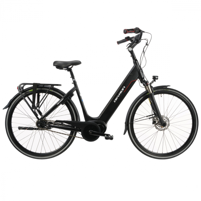 Bicicleta Electrica Devron 28426 - 28 Inch, L, Negru - Cumpar-online.ro