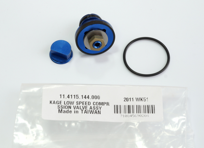 Low Speed Compression Valve Assy - Blue [2]