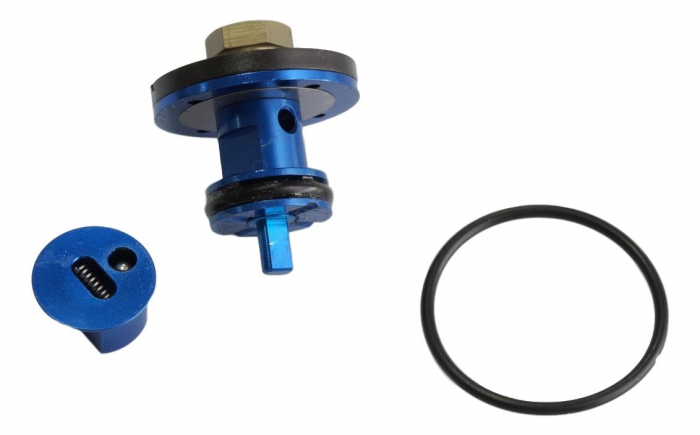 Low Speed Compression Valve Assy - Blue [1]