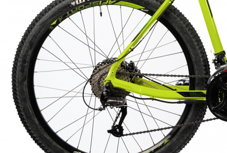 Bicicleta Electrica Afisport M17 - 27.5 Inch, L-XL, Verde [2]