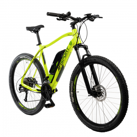 Bicicleta Electrica Afisport M17 - 27.5 Inch, M-L, Verde [1]