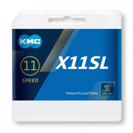 Lant Kmc X11 Sl Gold - 1/2 x 11/128 Inch, 11 Viteze, Auriu [2]