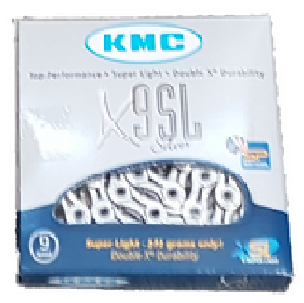 Lant Kmc X9 SL - 1/2 x 11/128 Inch, 9 Viteze, Argintiu [1]