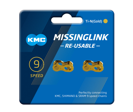 Zale Conectoare Kmc x9 Missing Link Cl566R-ti - 1 Buc, 9 Viteze [1]