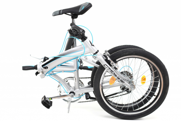 Bicicleta Pliabila Dhs 2095 - 20 Inch, Gri
