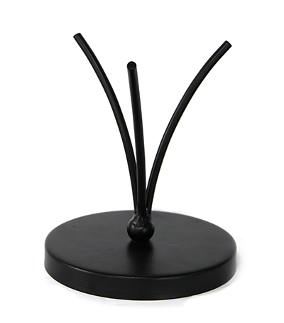 CULINARO Suport universal pentru boluri, din metal, 7,5x20,5cm, negru [1]