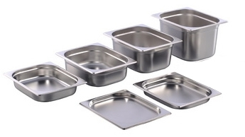 AGMA HORECA Tava inox Gastronorm GF GN 1/2 20mm [1]