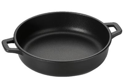 ANTIK ARS Cratita pentru copt rotunda 22xh5,5cm cu manere, aluminiu, strat antiaderent [1]