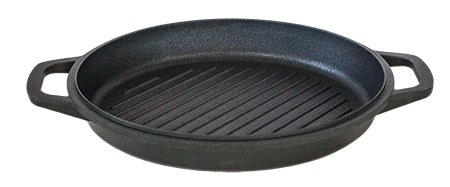 ANTIK ARS Set 2 vase ovale 30x25xh16cm cu manere, aluminiu, strat antiaderent [3]