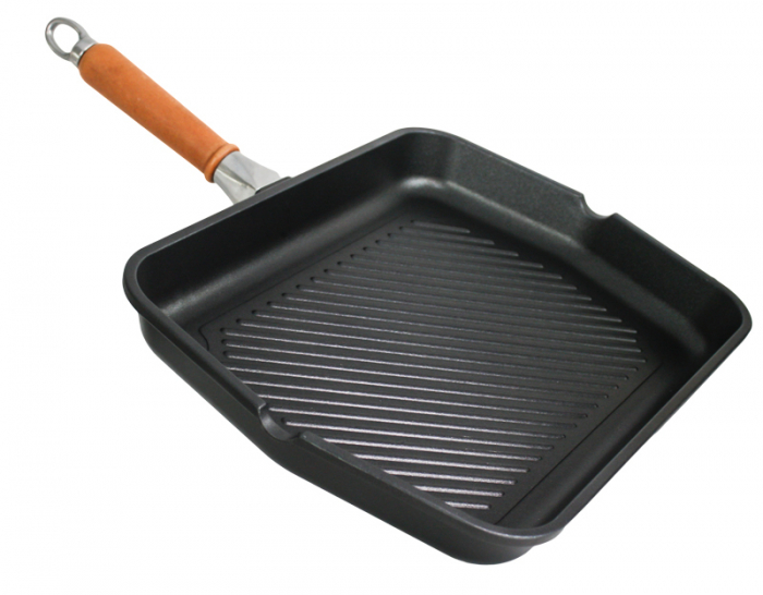 ANTIK ARS Tigaie grill 40x30xh5cm, aluminiu, strat antiaderent  [1]