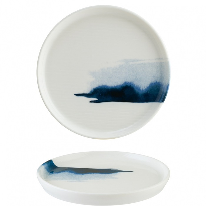 BONNA BLUE WAVE Farfurie intinsa cu margine ridicata, din portelan, D28cm (BLW HYG 28DZ) [2]