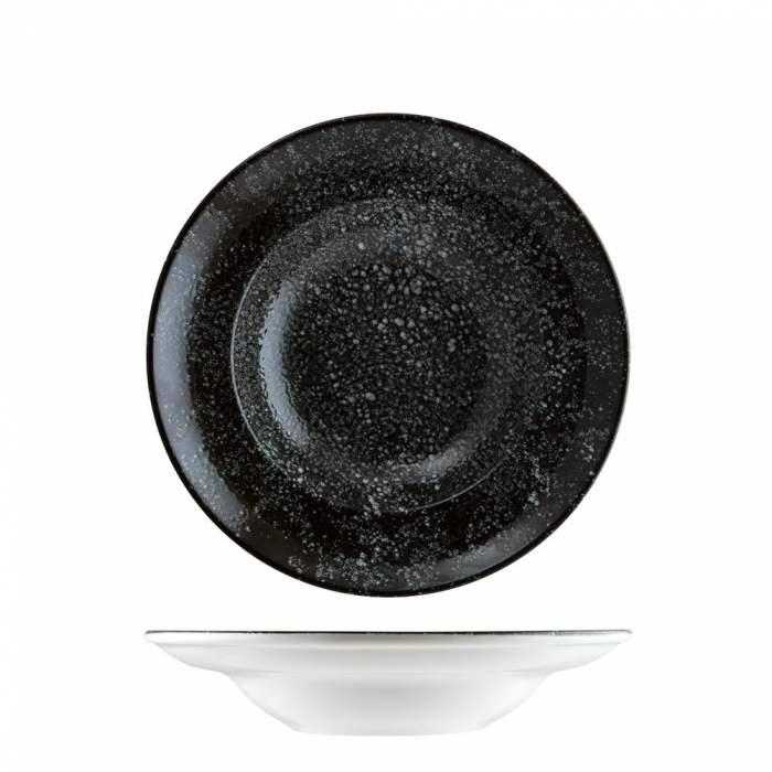 BONNA COSMOS BLACK Farfurie adanca Gourmet, D27cm, 400ml (COSBL GRM 27CK)  [2]
