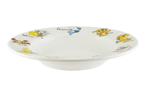 BONNA KIDS Farfurie adanca portelan pentru copii, D23cm, 300ml (KIDS BNC 23CK) [2]