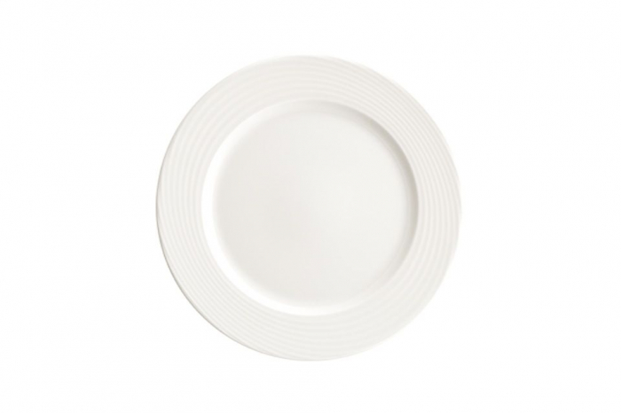 BONNA LOOP Farfurie intinsa rotunda, D21 cm, portelan, alba (LOP 21DZ) [1]