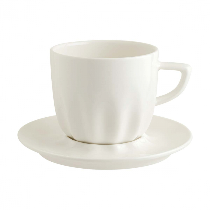 BONNA RAW Farfurioara portelan D16cm pentru cesti ceai/cafea de 235ml/320ml/345ml (RAW 02KT) [3]