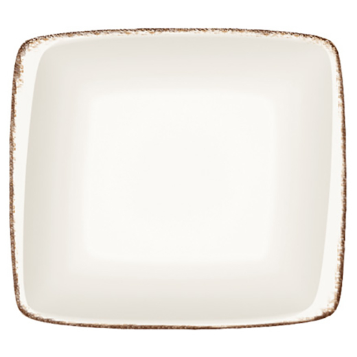 BONNA RETRO Farfurie patrata adanca portelan 19x17cm (E100 MOV 23CK) [1]