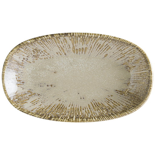 BONNA SNELL SAND Farfurie ovala portelan, 19x11cm, bej (S-SAN SNL GRM 19OKY) [1]