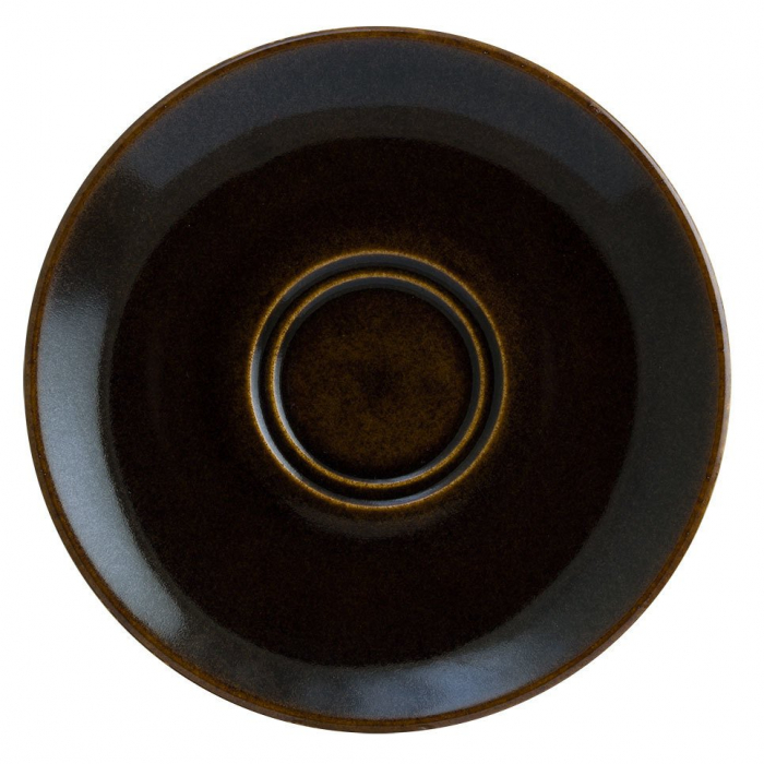 BONNA SPHERE SOIL Farfurioara suport pentru ceasca cappuccino, din portelan, D16cm (SPESO GRM 04CT) [1]