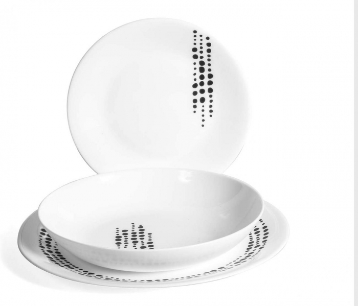 BORMIOLI CHIAROSCURO Set serviciu masa opal 18 piese [5]
