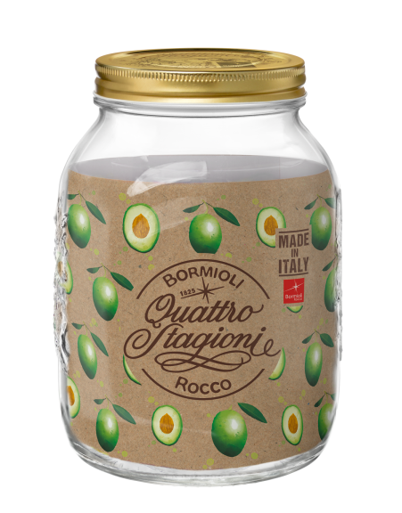BORMIOLI QUATTRO STAGIONI Borcan cu capac 3175ml (3.57763) [1]