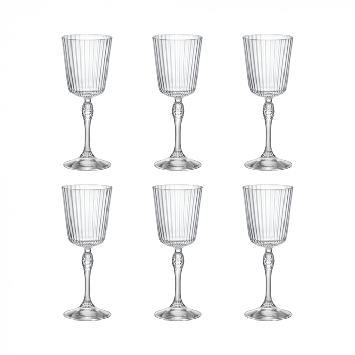 BORMIOLI ROCCO AMERICA '20S Set 6 pahare cocktail 250ml COCKTAIL GLASS [1]