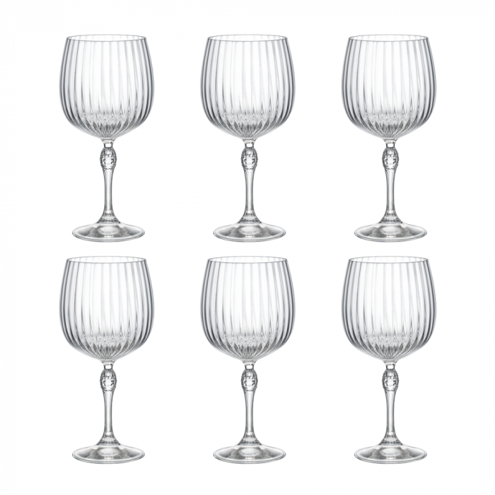 BORMIOLI ROCCO AMERICA '20S Set 6 pahare cocktail GINTONIC 745ml [1]