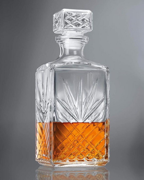 BORMIOLI ROCCO SELECTA Carafa cu dop pentru whisky 1010ml 9,4x9,4xh23,7cm [2]