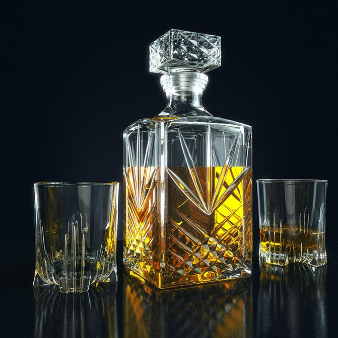 BORMIOLI ROCCO SELECTA Set carafa cu 6 pahare whisky [3]