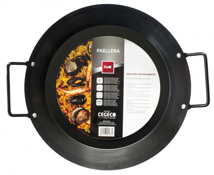 COK Tigaie paella cu manere, strat antiaderent 35xh5cm [2]