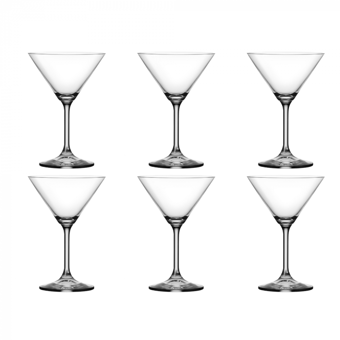 CRYSTALEX LARA Set 6 pahare Martini 210ml, Bohemia Cristal [1]