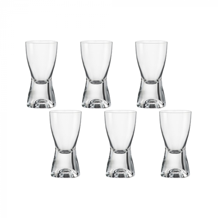 CRYSTALEX SAMBA Set 6 pahare shot 70ml, Bohemia Cristal [1]