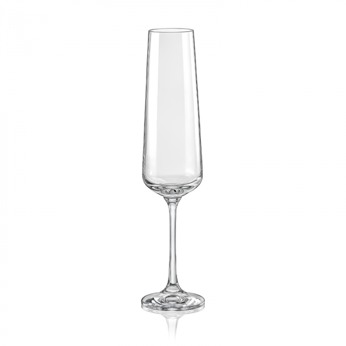 CRYSTALEX SANDRA Set 6 pahare sampanie, 200ml, sticla, Bohemia Crystal [2]